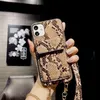 Snake Skin Portfel Card Card na iPhone 11 Pro x 7 6 6s 8 plus XR XS Max 12 Hard Cover Luksusowy projekt182S5901180