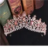 4 Color Rhinestone Crystal Wedding Crown Bride Tiaras And Crowns Queen Diadem Pageant Gold Crown Bridal Hair Jewelry Acc jllvxe5189517