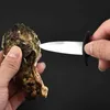 Multifuncional Aço Inoxidável Oyster Shucking Faca Durável Vieira Aberta Scallop Shell Facebood Facilidades Sharp-Edged Shucker Tools Hy0012