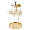 キャンドルホルダー1ピースクリスマスエルク天使スパインメタルキャンドレススティッククリスマス飾り贈り物のための金属製の燭台クリスマスの美学の装飾
