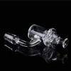 25mm Flat Top Quartz Banger Nail with smoking Spinning Carb Cap and Terp Pearl for Water Bongs Oil Rig