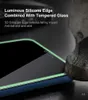 Luminous Screen Protector for iPhone 13 12 11 Pro XR XS Max Full Cover Night Tempered Glass for Samsung S21 Film with package7396944