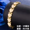 LINK, Ketting 2021 19 cm hart goud kleur armband armband voor vrouwen annivesary verjaardagscadeau sieraden bulk groothandel druppel