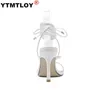 Summer Women Sandals Narrow Band Vintage Square Toe High Heels Cross Strap Thong V Shape Design Shoes Transparent Crystal heel Y0714