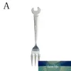 1PC Creative Wrench Shape Tableware Home Kitchen Stainless Steel Fork Spoon Gift Fruit Dessrt Salad Forks Cutlery Factory price expert design Quality Latest Style