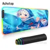 Tapis de souris repose-poignets Anime Hololive mignon tapis de souris Gamer Comtuper RGB tapis de bureau grand tapis Kawaii accessoires de jeu ordinateur portable LED clavier Ma