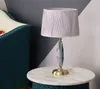 Lampe de table en cristal lampes de bureau décor à la maison lampes de table base en or décoration de la maison moderne lampes de table chambre lampe à led de chevet