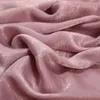 2022 Vrouwen Sjaal Bubble Chiffon Sjaal Imitatie Zijde Hijab Effen Kleur Sjaals en Wraps Hoofdband Muslim Hijab Sjaals 175 * 75cm