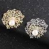 Pins Broschen Niedliche Goldfarbe Strass Spinnenbrosche Mode Vintage Elegantes Insekt Für Frauen Männer Kleid Mantel Zubehör Geschenke Kirk22