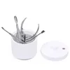 Nail Drill Bits Sterilizing Box Manicure Cleaner Clipper Nipper Polish File Smycken Rengöringsverktyg