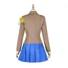 Doki Letteratura Club Costume Cosplay Monika Sayori Uniforme scolastica Yuri Natsuki Giacca Camicia Gilet Gonna Cravatta Ragazze Donne Y0913