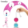 Nxy eieren 4 stuk / set medische strakke kegel ballen bekken vloer oefeningen kits orgasmes massage slimme liefde bal voor vrouwen body massager 1124