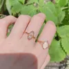 Lamoen 925 zilveren vintage ring voor vrouwen natuurlijke amethist omkeerbare holle gesneden 14 k licht vergulde fijne sieraden LMRI170