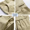 Heren Shorts 2021 Mannen Zomer Tactische Katoen Cargo Streetwear Pockets Casual Fashion Losse Camouflage 28-38