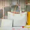 Luxurys 디자이너 핸드백 Womens Grace totes 쇼핑 어깨 가방 꽃 가죽 2pcs 지갑 세트 레이디 클러치 동전 지갑