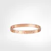 Bangle love screw bracelet 5 0 designer classic womens 18k gold 925s bracelets Mens top quality jewelry Titanium steel Gold-Plated204j