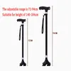 Old Man Walking Stick Telescopic Canes T Handle Baston Elder Stable Crutch No Slip Pole Folding Hiking Elderly Walk 220104