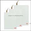 Notes Notepads Supplies notepads A6 Sublimation Journals With Double Sided Tape Thermal Transfer Notebook