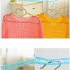 5M Strong Nylon Outdoor Windproof Clothesline Travel Retractable Rope Washing Line Outdoor Camping Drying Clothes Hanger Rack Line