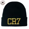 ULGEN Cristiano Ronaldo CR7 Berretti Hiphop Cappello lavorato a maglia unisex Cappellini per tifosi2642949