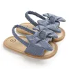 Sandalo da bambino Infantile Prewalker Design Bowknot Sandali con suola morbida Comfort Scarpe per bambini Scava fuori Prewalker traspiranti Scarpe estive 0-1T wmq1279