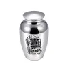Kremacja Biżuteria Pióro Urn Paniecz Wisiorek w kształcie serca Seagull Ashes Jar Aluminum Alloy Ashes Container