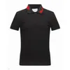 Camisa Polo Masculina Clássica Tiger Snake Desenhos Animados Padrão Masculino Verão Casual Tops Moda Manga Curta Masculina T Polos