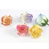 50Pcs/Set Soap Flower Soap Rose Head Beauty Wedding Valentine'S Day Gift Wedding Bouquet Home Decoration Hand Flower Art 210624