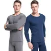 Heren thermisch ondergoed Lang johns voor man winter set mannen thermo pyjama's passen kleding sweatshirt broek kleding