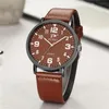 Wristwatches 2022 Fashion Sport Watch Watches Top Clock Clock Clock Leather Leather Leather Quartz-Watch Relogio Maschulino