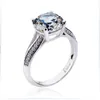 3Ct Factory Brilliant Diamond Engagement Platinum 950 Jewelry Wedding Ring