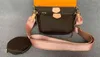 Nieuwe mode handtassen multi pochette accessoires portemonnees vrouwen favoriete mini 3 stks / set combinatie crossbody tas schoudertassen 3 kleuren