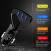 3 USB Ports Car Charger Universal B1 Portable Power Adapters For Ipad Iphone 13 14 15 Pro Max samsung xiaomi huawei android phone gps pc