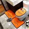 Bath Rug 3pcs bathroom mat set anti slip carpet bath mat Classic pattern antideslizante Luxurious Bath Mats6910015