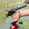 Élingues de pêche puissantes tige droite télescopique catapulte laser pièces d'appât moulinet de pêche outils de pêche 8199559