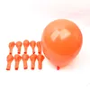 Party Decoratie Retro Oranje Wit Zwart Halloween DIY Ballonnen Thuis Baby Douche Jongen Meisje Doop Doop Verjaardag Globos 5/10/18 Inch