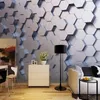 Papel tapiz geométrico Murales Foto Papel de pared Pintura Pintura Papel mural 3 D Paño de pared 3D Modern Wallpapers