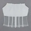 Ocstrade Bandage Top Arrival White Bodycon Women Summer Sexy Sleeveless Party Club Outfits 210527