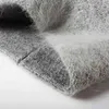 Visrover 10 Färgvägar Kanin Fur Lurex Kvinna Vinter Hat Solid Färg Höstmänniska Matchade Varm Mjuka Bonnet Skullies Gift 211229