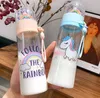最新の16.3オンスの赤ちゃん子供用プラスチックミルクコーヒーマグカップ、かわいいユニコーンスター風景、様々なスタイルのウォーターカップ、サポートカスタムロゴ