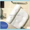 Bedding Supplies Textiles & Gardethtub Suction Cup Mesh Breathable Spa Pillow Home Stand Water Bathtub Neck Back Support Aessories1 Drop Del