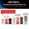 TENGA Masturbatori sottovuoto riutilizzabili Original Air-Tech Soft Silicone Vagina Figa reale Sexy Pocket Masturbation Cup Giocattoli del sesso maschile P0829