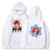 SK8 O Infinito Anime Hoodies Mulheres / Homem Kawai Imprimir Menina Cool Moletom Solto Streetwears Y211122