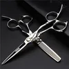 Hair Scissors 55 6070 Inch Professional Hairdressing For Barber Left Handed Special Hairdresser Cutting Thinning Fine4205887