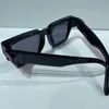 Дизайнерские солнцезащитные очки M96006WN Z1165W Мужская вечная классическая площадь всех черных миллионов очки размером 55-17-145 мужчин женщин повседневная все-матч УФ-защита