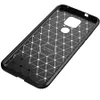 Carbon Fiber Drop Protection Shock Resistant TPU Slim and Anti-Scratch Soft Case For Moto G Play 2021 G Power 2021 G 5G Plus Stylus E7