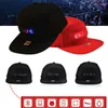 الكرة قبعات أحمر / أسود Bluetooth المحمول التطبيق تشغيل أضواء LED هيب هوب قبعة للحزب ركوب الرجال النساء الإعلان