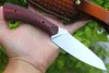 2021 FW Fast Kniv D2 Blad Titanhandtag Camping Jakt Survival Pocket Knives Outdoor EDC Tools