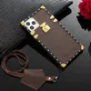 Retro Phone Cases for iPhone 14 14pro 14plus 13 13pro 12 mini 12pro 11 Pro 11pro X Xs Max Xr 8 7 6 6s Plus PU Leather Cover for Samsung S22 S21 S20 S10 S9 S8 Note 20 10 9 8 Case