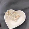 Clip di perle di cristallo Fermaglio per capelli in metallo Elegante fermaglio per fermagli per capelli da sposa Clip per strumenti per lo styling dei capelli per le donne3646660